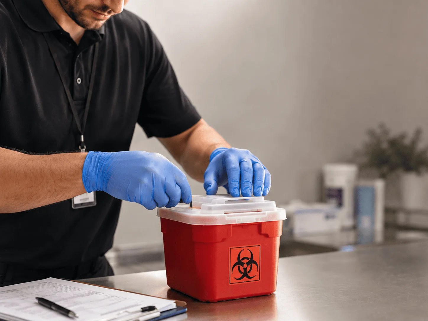 Why choose Sharps Waste Disposal in Wakita, OK